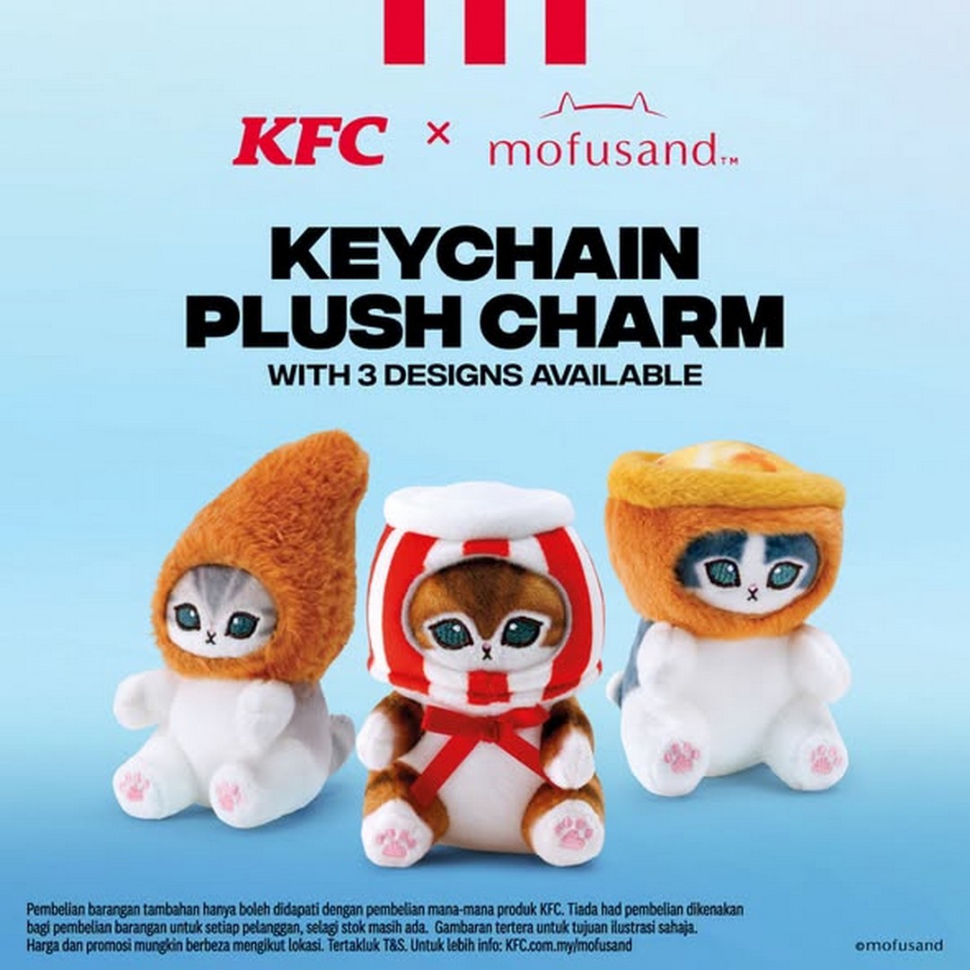 KFC-Malaysia-x-Mofusand-Cute-Merch-Promotion-with-KFC-Products-1 28 September 2026 onwards: KFC Malaysia x Mofusand: Cute Merch Promotion with KFC Products, Available While Stocks Last