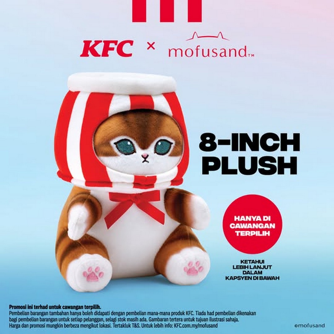 KFC-Malaysia-x-Mofusand-Cute-Merch-Promotion-with-KFC-Products-2 28 September 2026 onwards: KFC Malaysia x Mofusand: Cute Merch Promotion with KFC Products, Available While Stocks Last