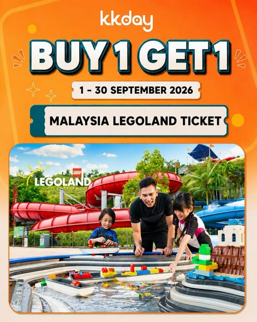 KKday-Buy-1-Get-1-Free-LEGOLAND-Malaysia-Tickets-September-Sale 1-30 September 2026: KKday: Buy 1 Get 1 Free LEGOLAND Malaysia Tickets September Sale Promotion