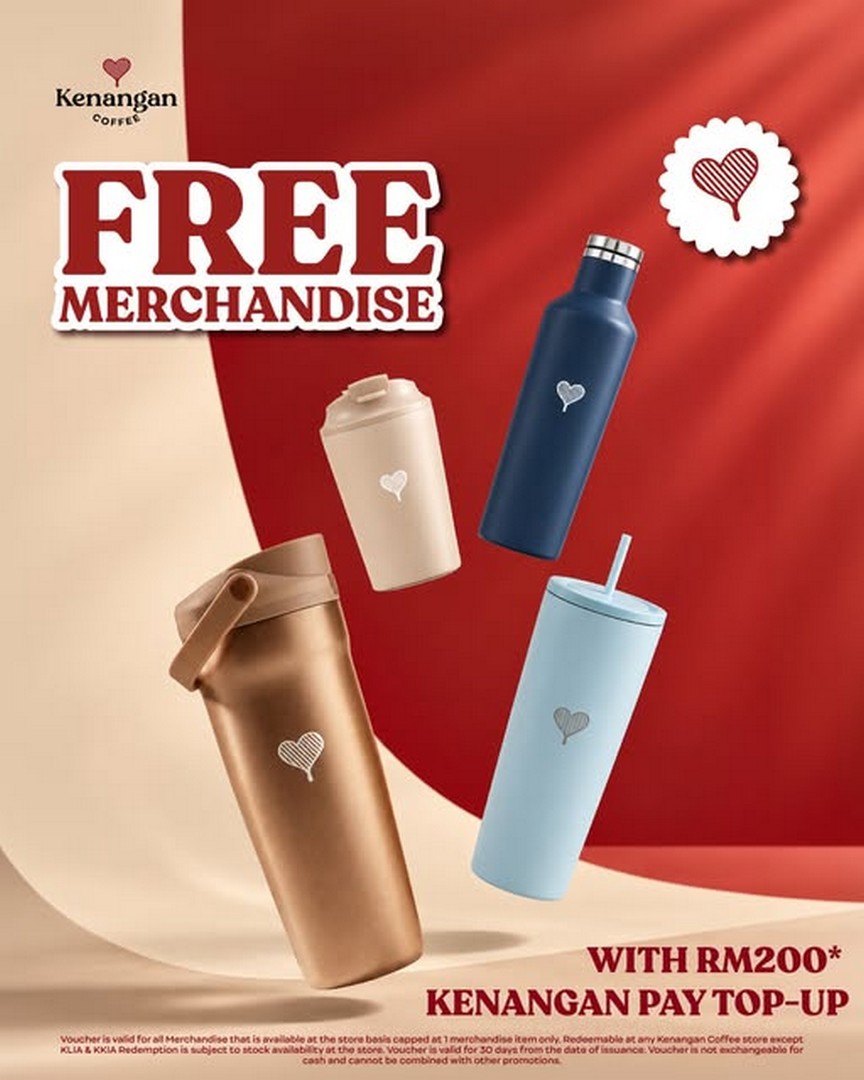 Kenangan-Coffee-Malaysia-RM200-Kenangan-Pay-Reload-Promotion-1 21 September-4 October 2026: Kenangan Coffee Malaysia: RM200 Kenangan Pay Reload Promotion With 1 FREE Tumbler Voucher