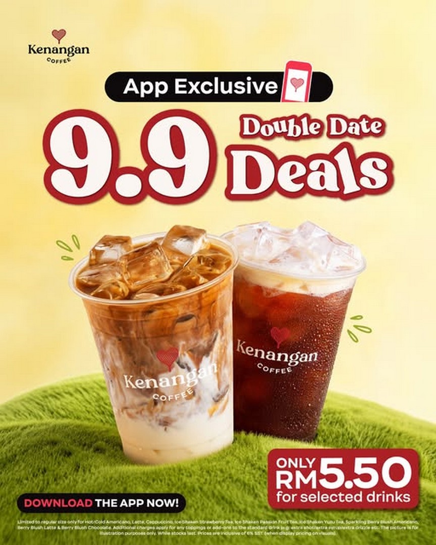 Kenangan-Coffee-Malaysia-RM5.50-Selected-Drinks-All-Day-Promotion 9 September 2026: Kenangan Coffee Malaysia: RM5.50 Selected Drinks All Day Promotion