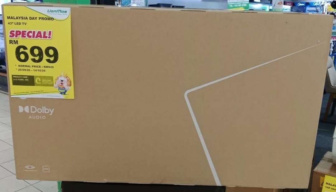 Lionmas-Furnishers-Malaysia-Day-Home-Upgrade-Promotion-4 25 September-14 October 2026: Lionmas Furnishers: Malaysia Day Home Upgrade Promotion with 50% Off Air Conditioner Installation, PWP Deals and RM399 Sound Bar at Lionmas A-Mart Kempas