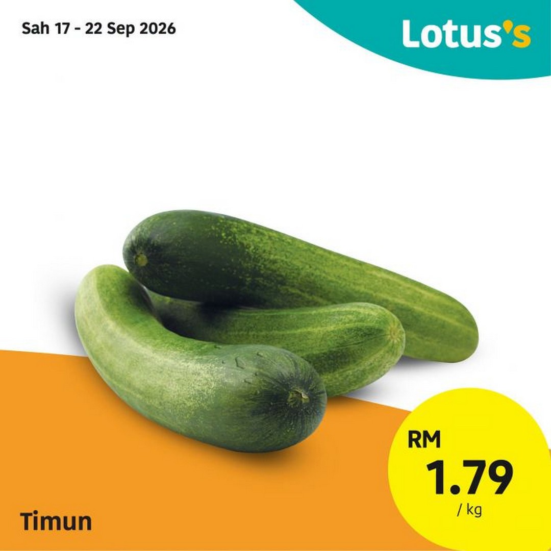 Lotuss-Banyak-Murah-Promotion-Grocery-Fresh-Food-Household-11 17-30 September 2026: Lotus's Banyak Murah Promotion: Grocery, Fresh Food, Household & More from RM1.79/kg
