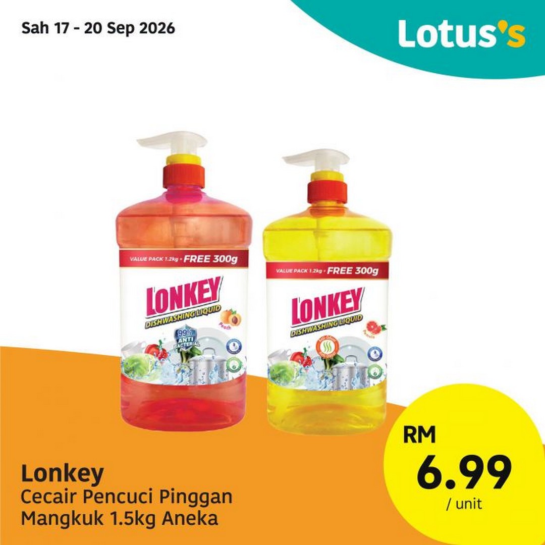 Lotuss-Banyak-Murah-Promotion-Grocery-Fresh-Food-Household-8 17-30 September 2026: Lotus's Banyak Murah Promotion: Grocery, Fresh Food, Household & More from RM1.79/kg