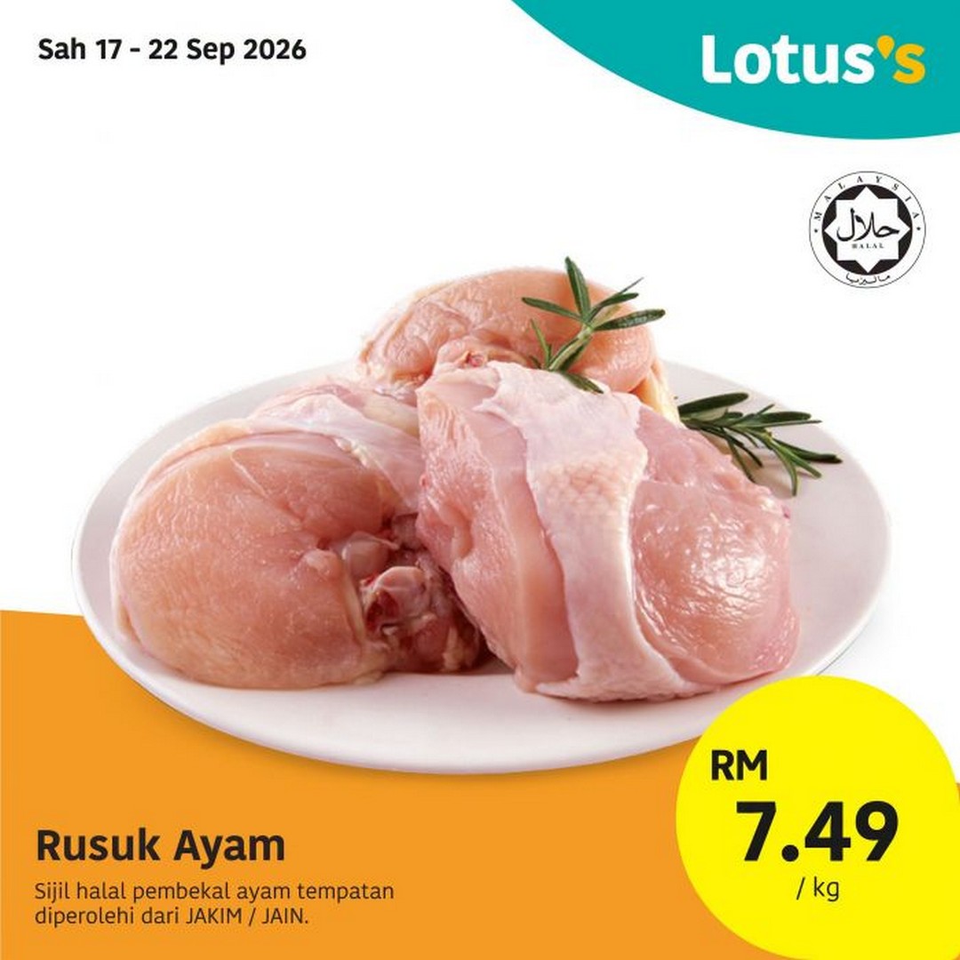 Lotuss-Banyak-Murah-Promotion-Grocery-Fresh-Food-Household-9 17-30 September 2026: Lotus's Banyak Murah Promotion: Grocery, Fresh Food, Household & More from RM1.79/kg