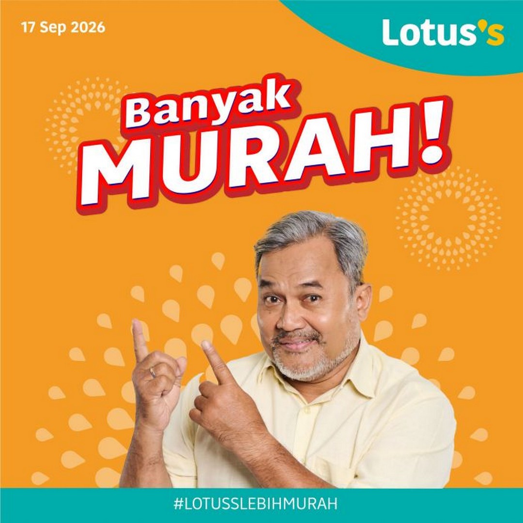 Lotuss-Banyak-Murah-Promotion-Grocery-Fresh-Food-Household 17-30 September 2026: Lotus's Banyak Murah Promotion: Grocery, Fresh Food, Household & More from RM1.79/kg
