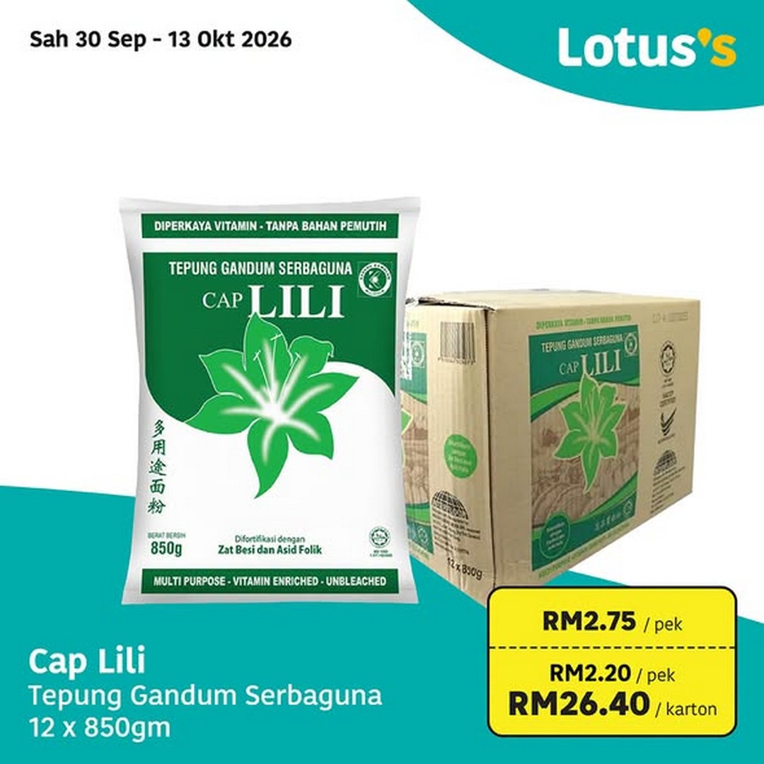 Lotuss-Malaysia-Bulk-Purchase-Promotion-–-Buy-More-Enjoy-3 17 September-21 October 2026: Lotus's Malaysia: Bulk Purchase Promotion – Buy More, Enjoy More Benefits, Plus Stand a Chance to Win a Samsung Fold8