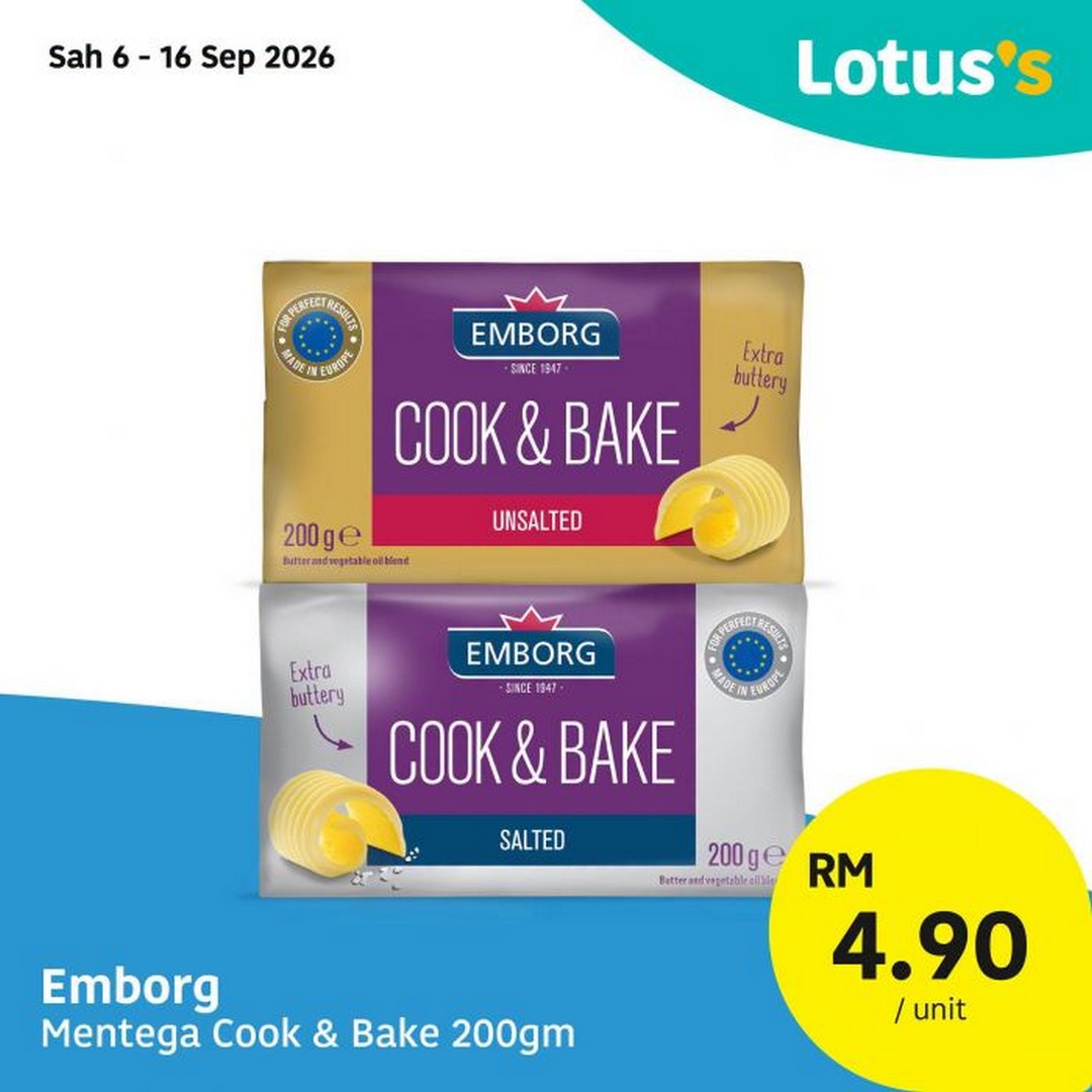 Lotuss-Malaysia-Janji-Semua-Suka-Promotion-with-Buy-1-Free-1-1 6-16 September 2026: Lotus's Malaysia: Janji Semua Suka Promotion with Buy 1 Free 1 Egg Tarts, Dairy Deals and More
