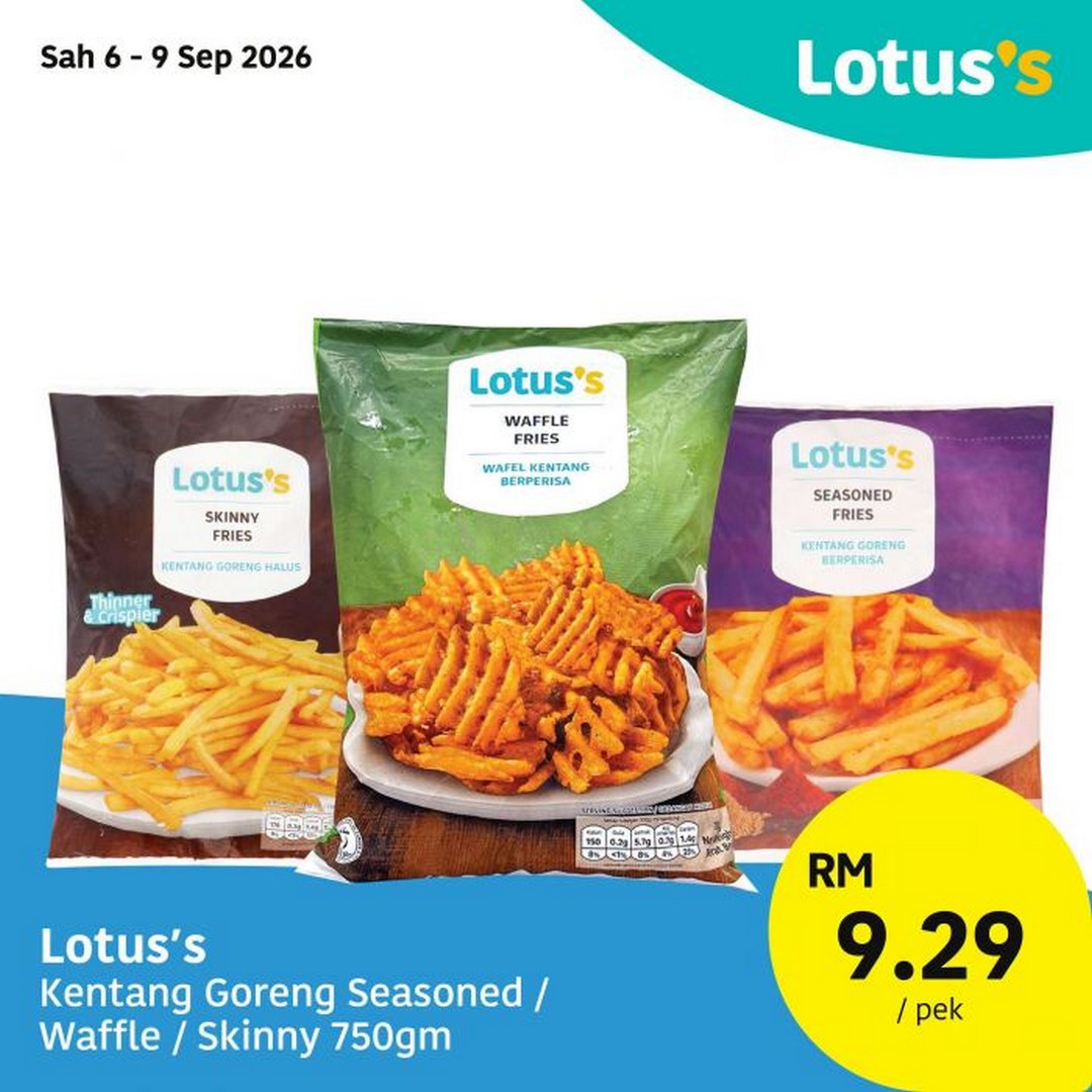 Lotuss-Malaysia-Janji-Semua-Suka-Promotion-with-Buy-1-Free-1-2 6-16 September 2026: Lotus's Malaysia: Janji Semua Suka Promotion with Buy 1 Free 1 Egg Tarts, Dairy Deals and More