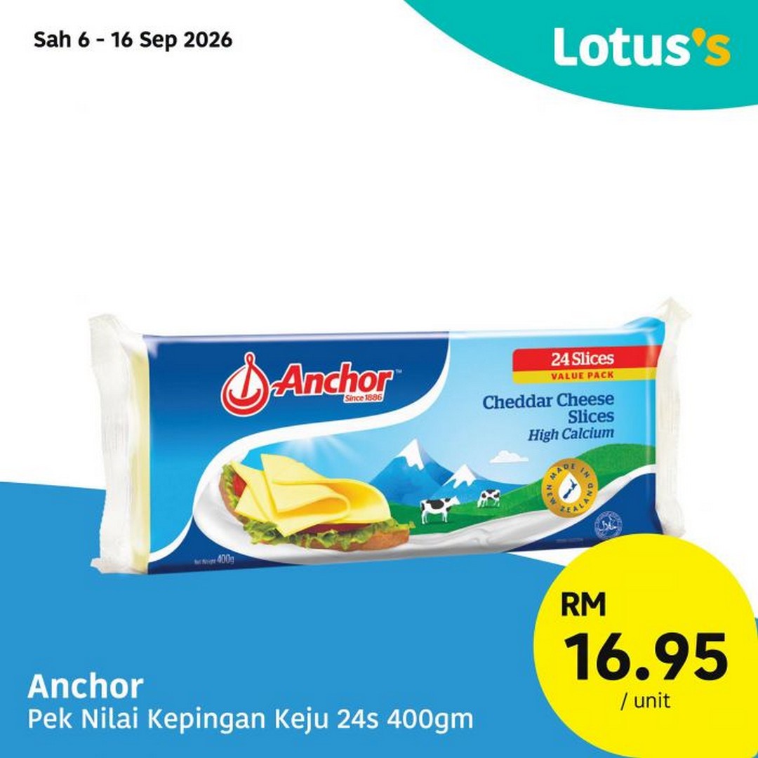 Lotuss-Malaysia-Janji-Semua-Suka-Promotion-with-Buy-1-Free-1-5 6-16 September 2026: Lotus's Malaysia: Janji Semua Suka Promotion with Buy 1 Free 1 Egg Tarts, Dairy Deals and More