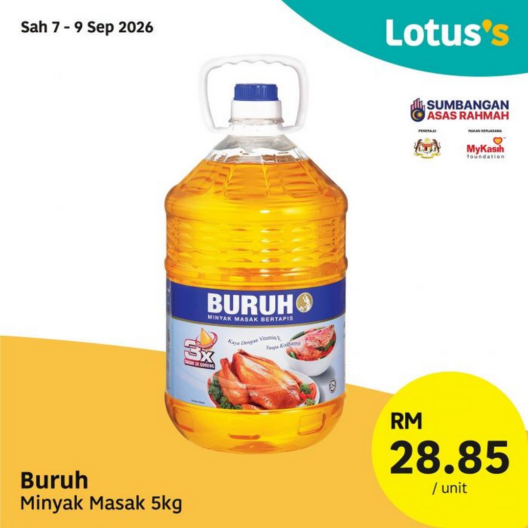 Lotuss-Malaysia-Kannn-Ada-Promotion-with-Buy-1-Free-1-2 7-16 September 2026: Lotus's Malaysia: Kannn Ada Promotion with Buy 1 Free 1, Fresh Deals from RM2.29 and More