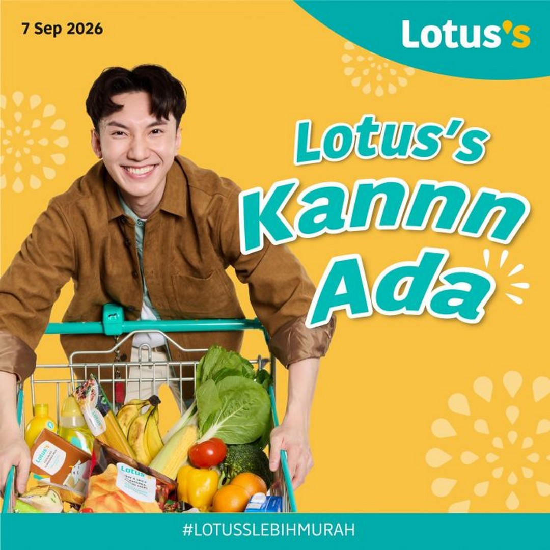 Lotuss-Malaysia-Kannn-Ada-Promotion-with-Buy-1-Free-1 7-16 September 2026: Lotus's Malaysia: Kannn Ada Promotion with Buy 1 Free 1, Fresh Deals from RM2.29 and More