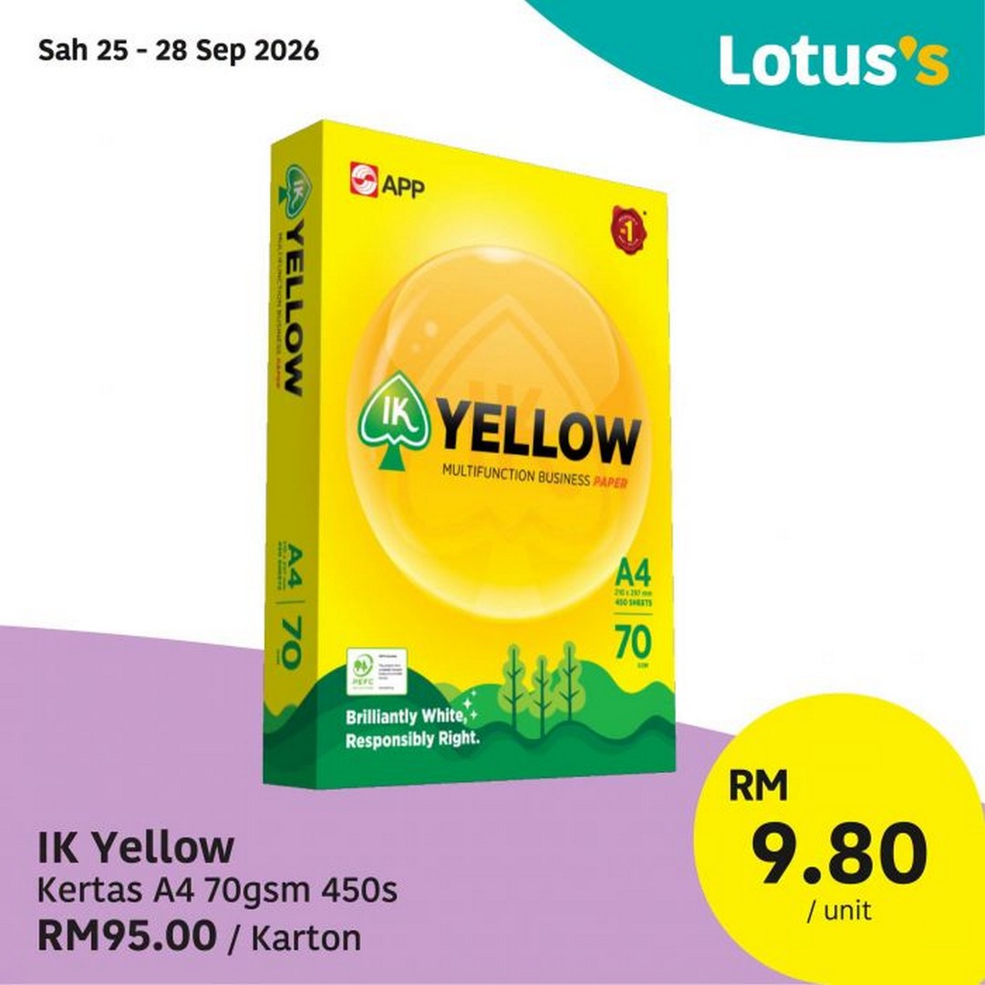 Lotuss-Malaysia-Pasti-Berbaloi-Promotion-Household-Essentials-Sale-18 25 September - 7 October 2026: Lotus's Malaysia Pasti Berbaloi Promotion Household Essentials Sale