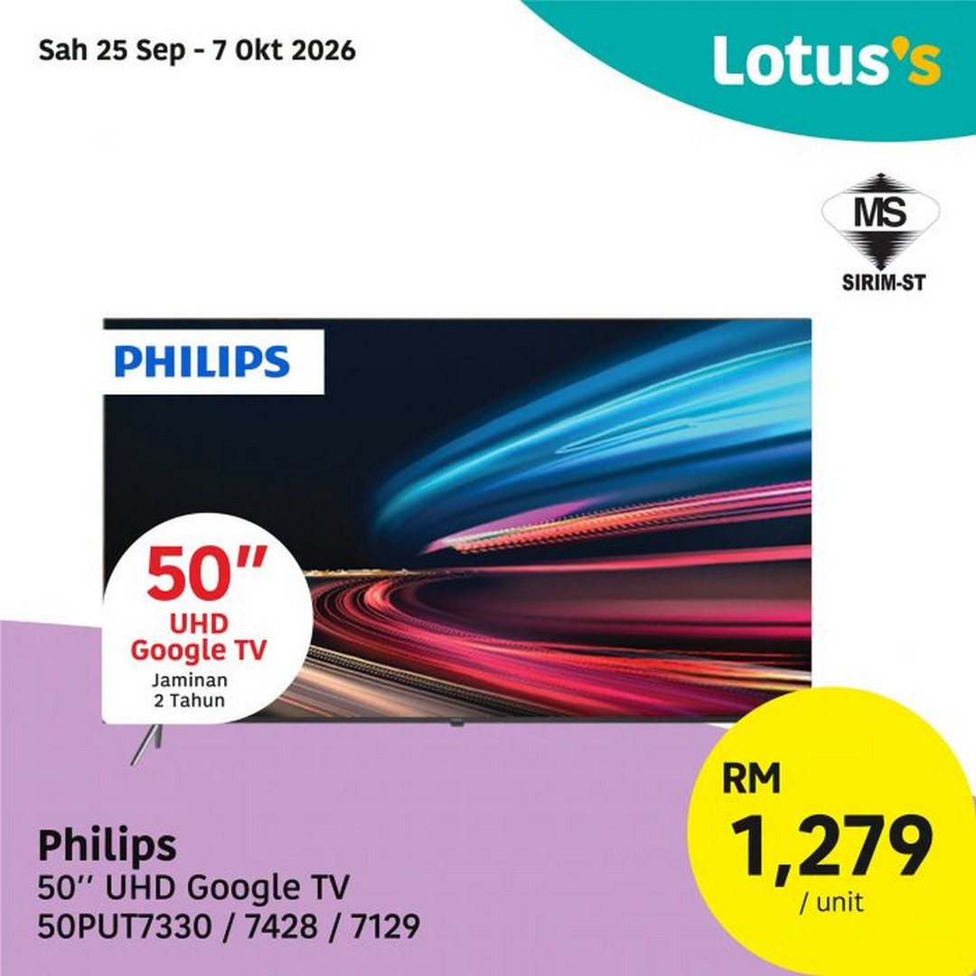 Lotuss-Malaysia-Pasti-Berbaloi-Promotion-Household-Essentials-Sale-19 25 September - 7 October 2026: Lotus's Malaysia Pasti Berbaloi Promotion Household Essentials Sale