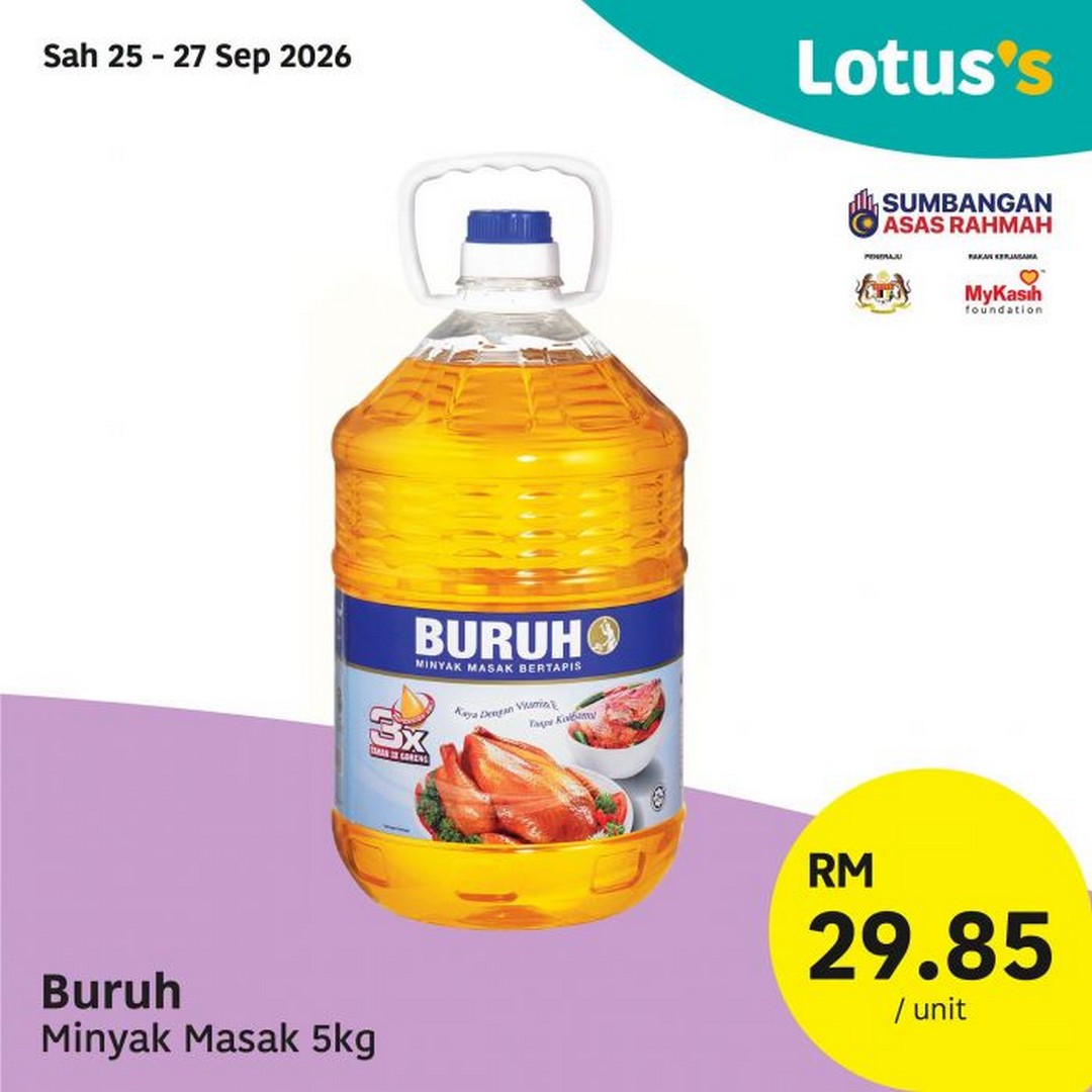 Lotuss-Malaysia-Pasti-Berbaloi-Promotion-Household-Essentials-Sale-2 25 September - 7 October 2026: Lotus's Malaysia Pasti Berbaloi Promotion Household Essentials Sale
