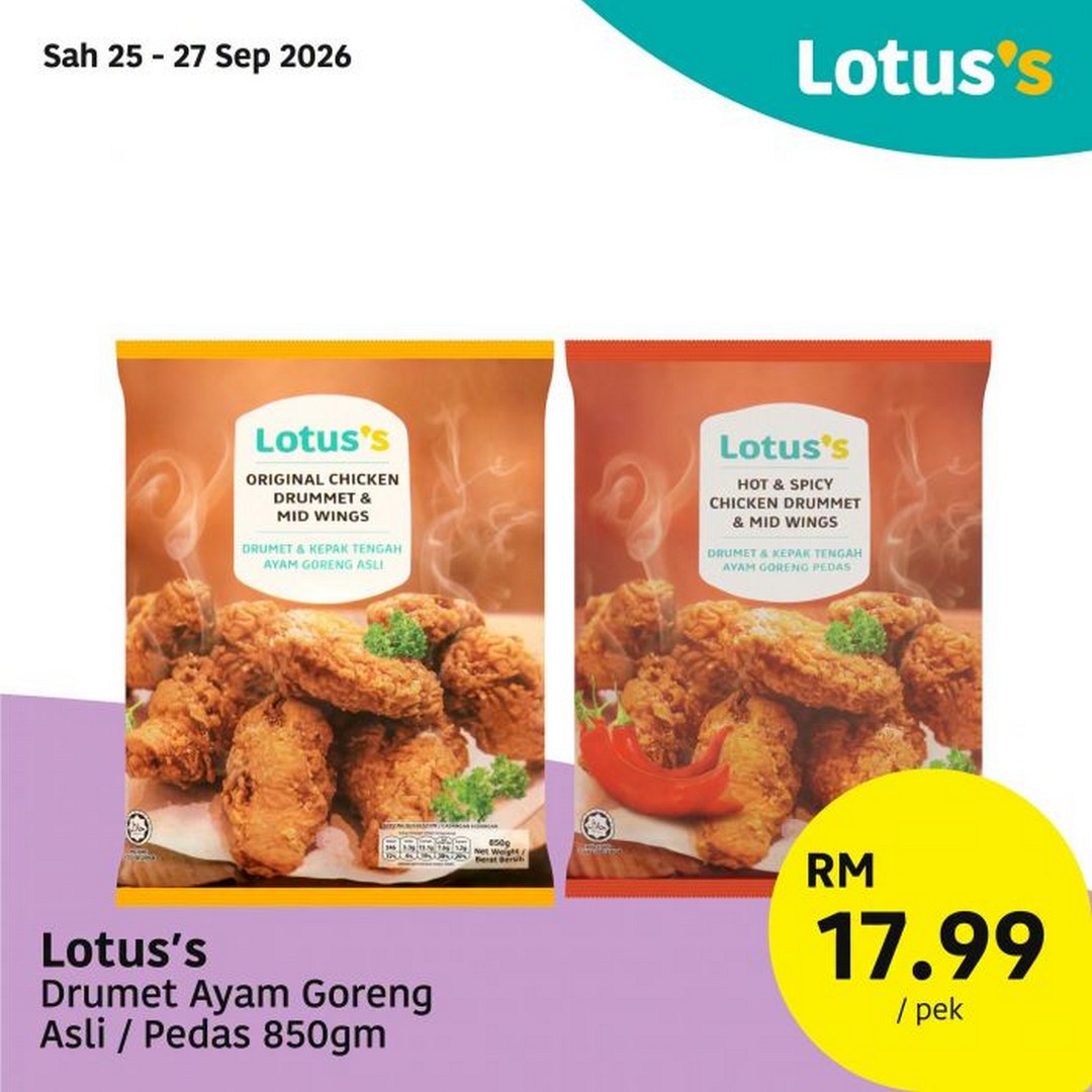 Lotuss-Malaysia-Pasti-Berbaloi-Promotion-Household-Essentials-Sale-6 25 September - 7 October 2026: Lotus's Malaysia Pasti Berbaloi Promotion Household Essentials Sale