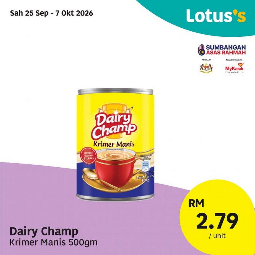 Lotuss-Malaysia-Pasti-Berbaloi-Promotion-Household-Essentials-Sale-8 25 September - 7 October 2026: Lotus's Malaysia Pasti Berbaloi Promotion Household Essentials Sale