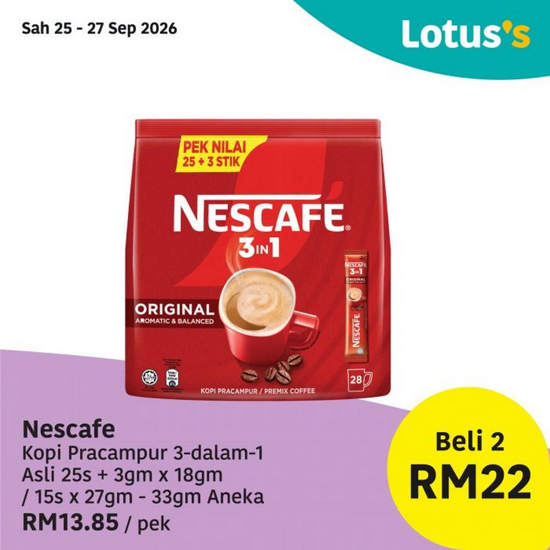 Lotuss-Malaysia-Pasti-Berbaloi-Promotion-Household-Essentials-Sale-9 25 September - 7 October 2026: Lotus's Malaysia Pasti Berbaloi Promotion Household Essentials Sale