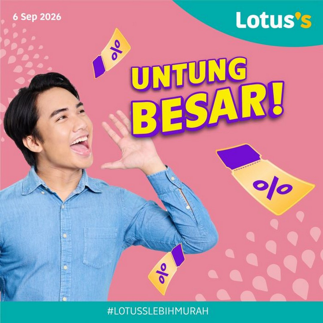 Lotuss-Malaysia-Untung-Besar-Promotion-with-Whole-Chicken 6-17 September 2026: Lotus's Malaysia: Untung Besar Promotion with Whole Chicken at RM8.49/kg, Rice RM26.90 and More Grocery Deals