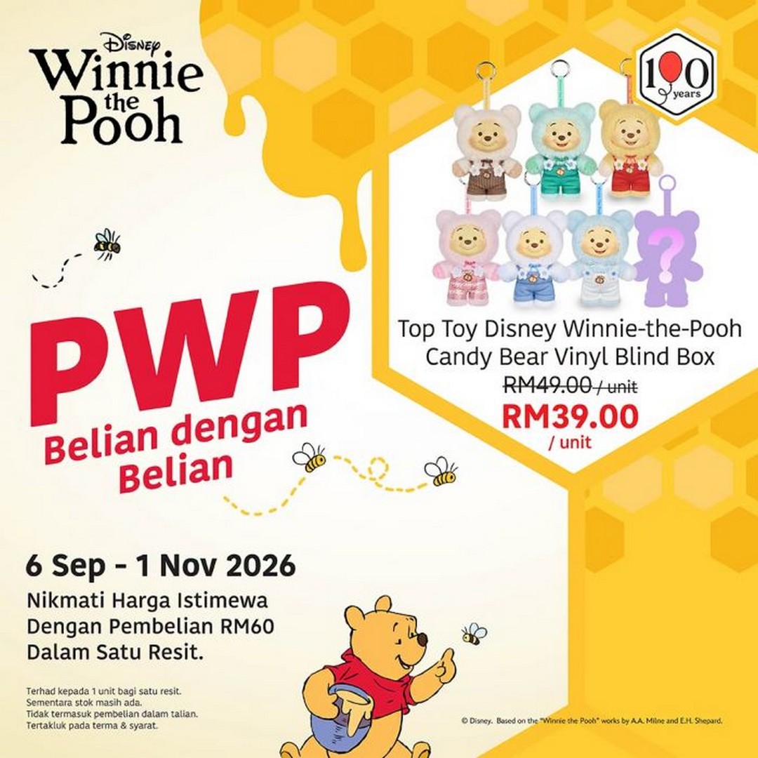 Lotuss-Malaysia-Winnie-the-Pooh-100-Years-Collection-1 6 September-4 October 2026: Lotus's Malaysia: Winnie-the-Pooh 100 Years Collection from RM7 – Exclusive Homeware, Kitchen & Lifestyle Merchandise Sale