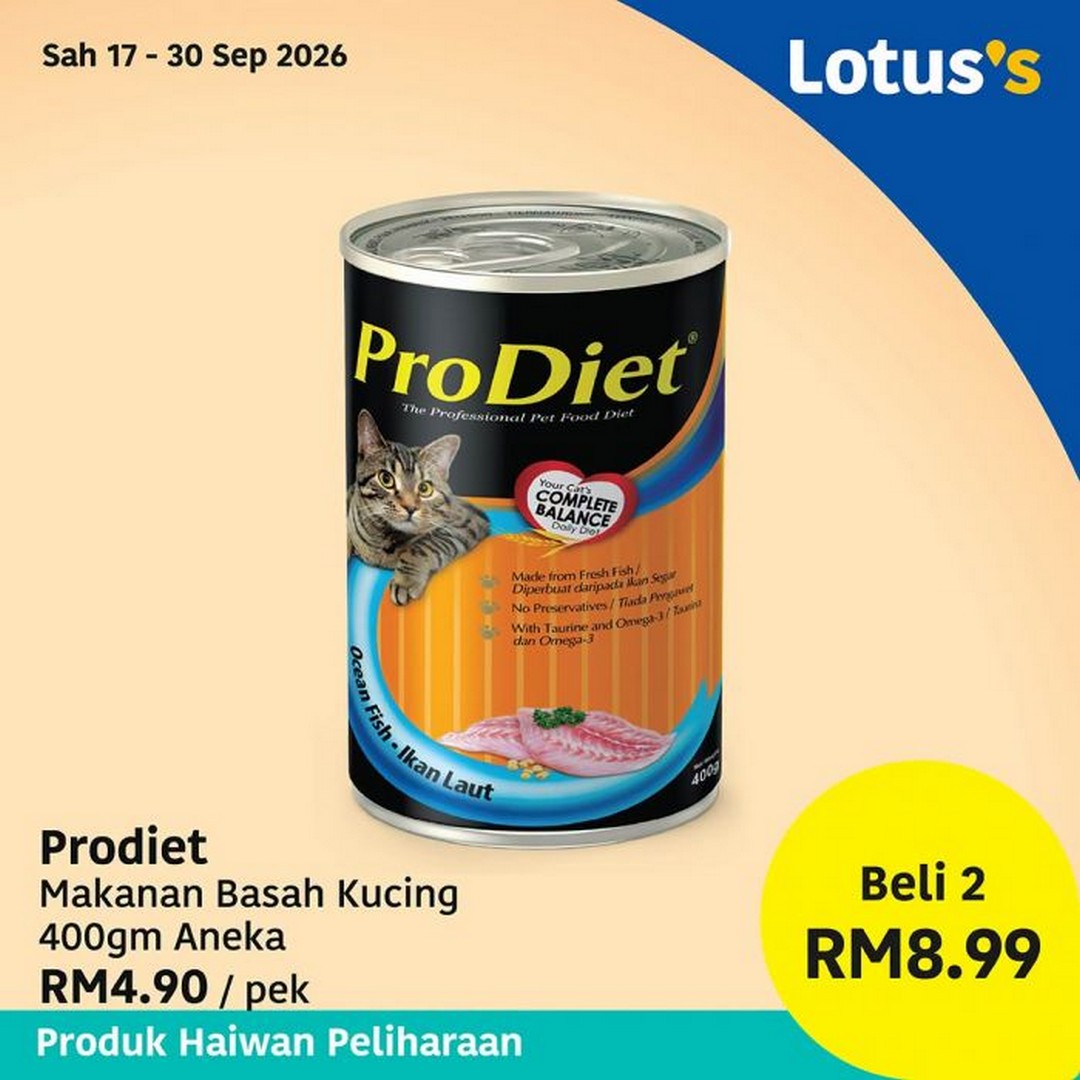 Lotuss-Poket-Lega-Hati-Tenang-Promotion-–-Buy-2-Free-1-12 17 September-21 October 2026: Lotus's Poket Lega Hati Tenang Promotion – Buy 2 Free 1 & Multi-Buy Grocery Deals, Snacks, Pet Essentials and More
