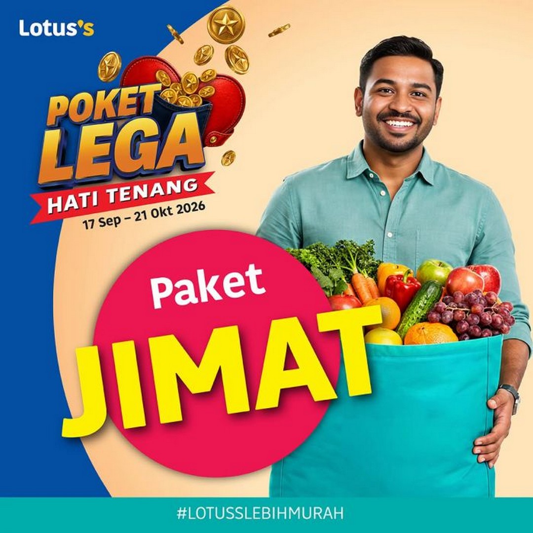 Lotuss-Poket-Lega-Hati-Tenang-Promotion-–-Buy-2-Free-1 17 September-21 October 2026: Lotus's Poket Lega Hati Tenang Promotion – Buy 2 Free 1 & Multi-Buy Grocery Deals, Snacks, Pet Essentials and More
