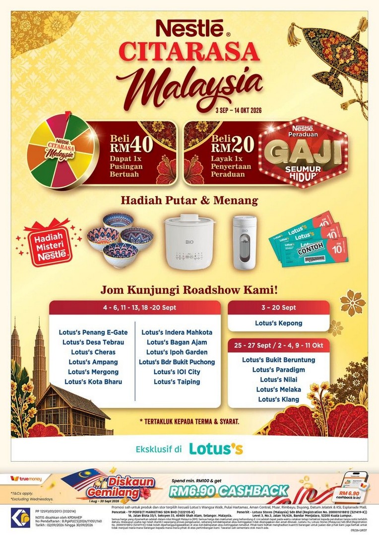 Lotuss-Poket-Lega-Hati-Tenang-Promotion-–-Jati-Thai-White-Rice-10kg-13 16-30 September 2026: Lotus's Poket Lega Hati Tenang Promotion – Jati Thai White Rice 10kg RM28.85, Groceries, Fresh Food & More