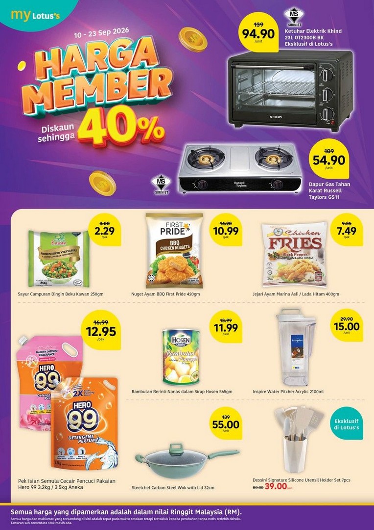 Lotuss-Poket-Lega-Hati-Tenang-Promotion-–-Jati-Thai-White-Rice-10kg-7 16-30 September 2026: Lotus's Poket Lega Hati Tenang Promotion – Jati Thai White Rice 10kg RM28.85, Groceries, Fresh Food & More