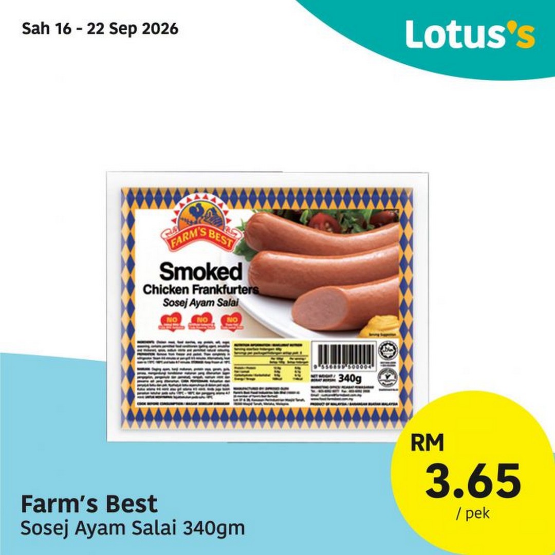 Lotuss-Promosi-Hangat-Promotion-–-Grocery-Food-Household-12 16-30 September 2026: Lotus's Promosi Hangat Promotion – Grocery, Food, Household & Personal Care Deals from RM0.99