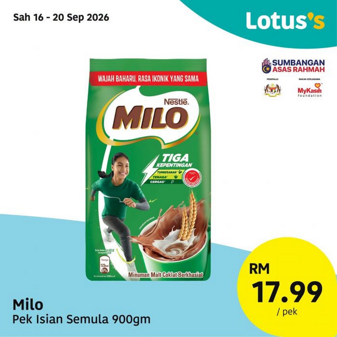 Lotuss-Promosi-Hangat-Promotion-–-Grocery-Food-Household-14 16-30 September 2026: Lotus's Promosi Hangat Promotion – Grocery, Food, Household & Personal Care Deals from RM0.99