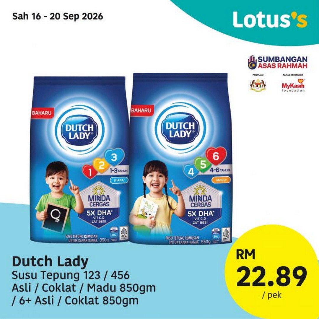 Lotuss-Promosi-Hangat-Promotion-–-Grocery-Food-Household-15 16-30 September 2026: Lotus's Promosi Hangat Promotion – Grocery, Food, Household & Personal Care Deals from RM0.99
