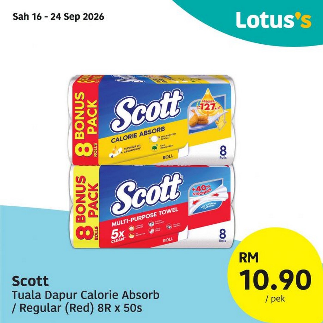 Lotuss-Promosi-Hangat-Promotion-–-Grocery-Food-Household-18 16-30 September 2026: Lotus's Promosi Hangat Promotion – Grocery, Food, Household & Personal Care Deals from RM0.99