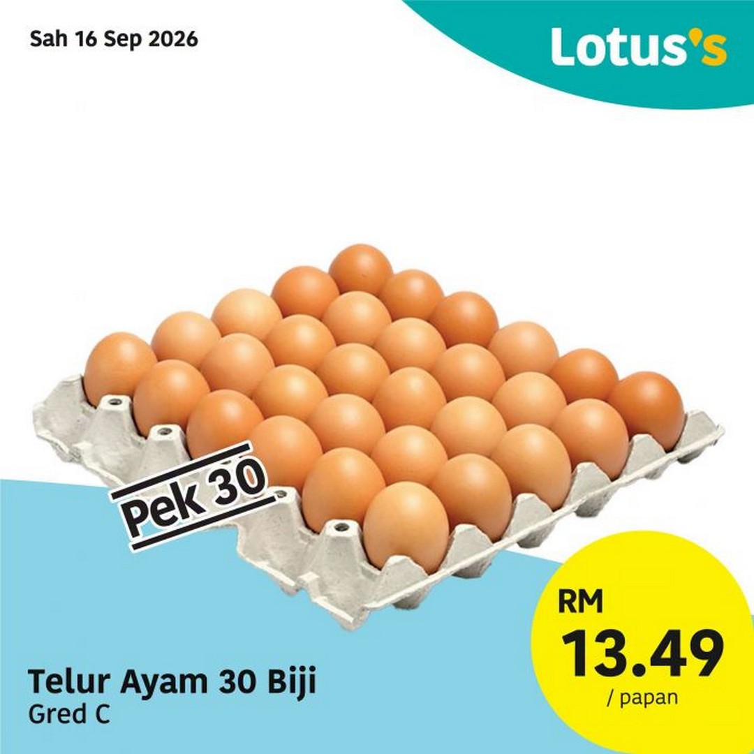 Lotuss-Promosi-Hangat-Promotion-–-Grocery-Food-Household-2 16-30 September 2026: Lotus's Promosi Hangat Promotion – Grocery, Food, Household & Personal Care Deals from RM0.99