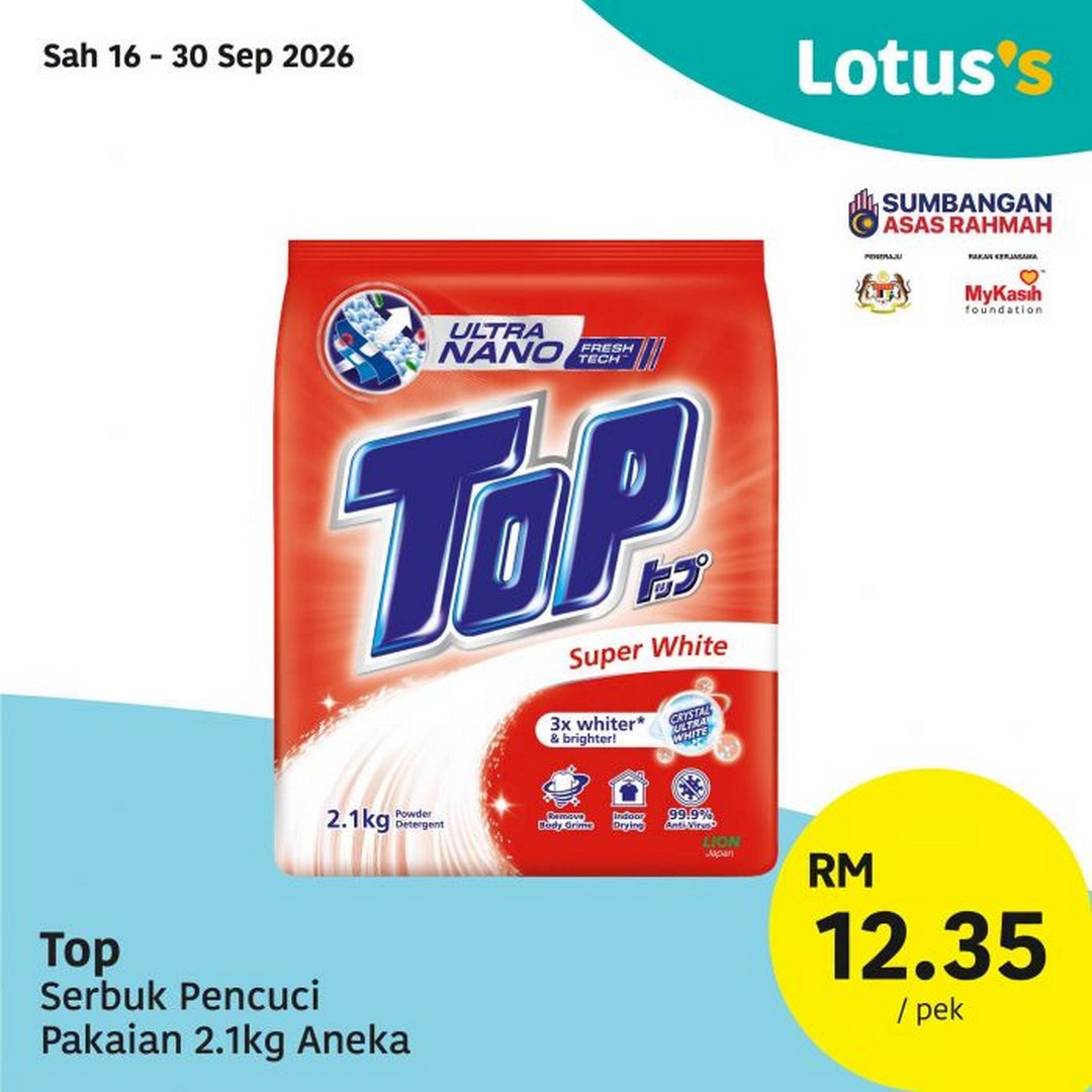 Lotuss-Promosi-Hangat-Promotion-–-Grocery-Food-Household-20 16-30 September 2026: Lotus's Promosi Hangat Promotion – Grocery, Food, Household & Personal Care Deals from RM0.99