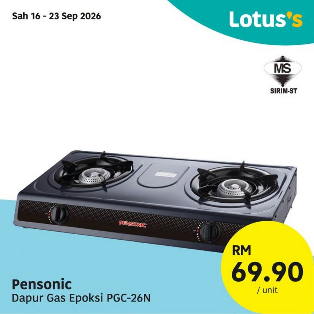Lotuss-Promosi-Hangat-Promotion-–-Grocery-Food-Household-21 16-30 September 2026: Lotus's Promosi Hangat Promotion – Grocery, Food, Household & Personal Care Deals from RM0.99