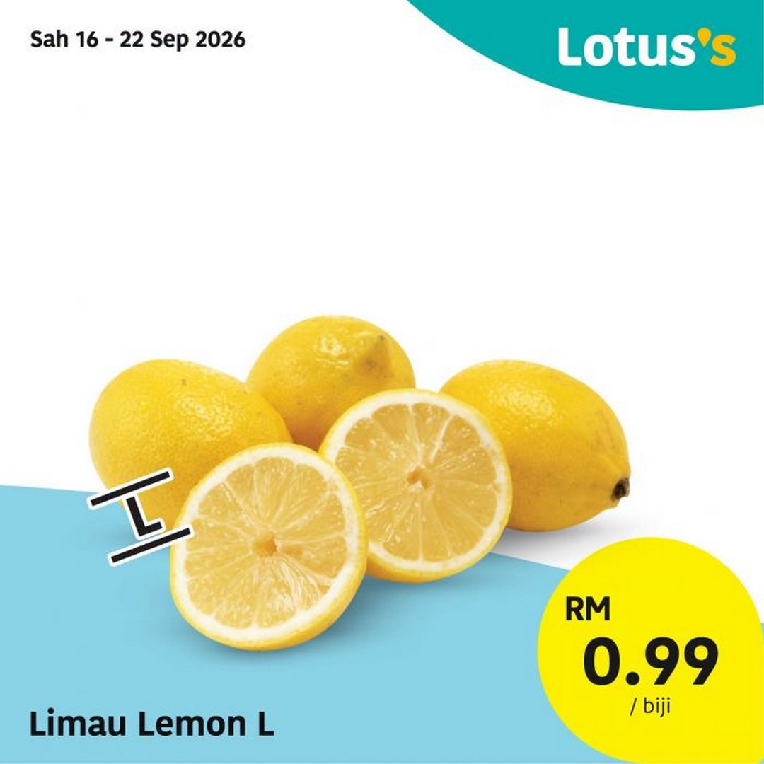 Lotuss-Promosi-Hangat-Promotion-–-Grocery-Food-Household-7 16-30 September 2026: Lotus's Promosi Hangat Promotion – Grocery, Food, Household & Personal Care Deals from RM0.99