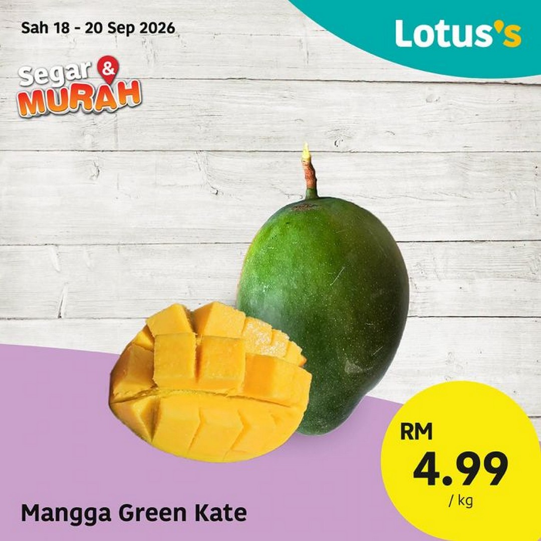 Lotuss-Segar-Murah-Promotion-Fresh-Food-Deals-Dragon-Fruit-4-12 18-22 September 2026: Lotus's Segar & Murah Promotion: Fresh Food Deals, Dragon Fruit 4 for RM10 and More