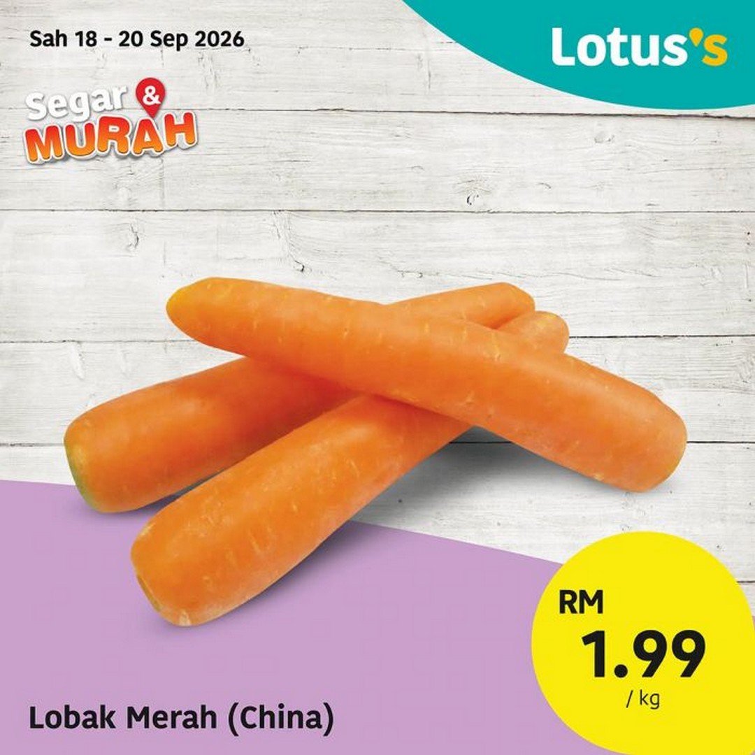 Lotuss-Segar-Murah-Promotion-Fresh-Food-Deals-Dragon-Fruit-4-6 18-22 September 2026: Lotus's Segar & Murah Promotion: Fresh Food Deals, Dragon Fruit 4 for RM10 and More