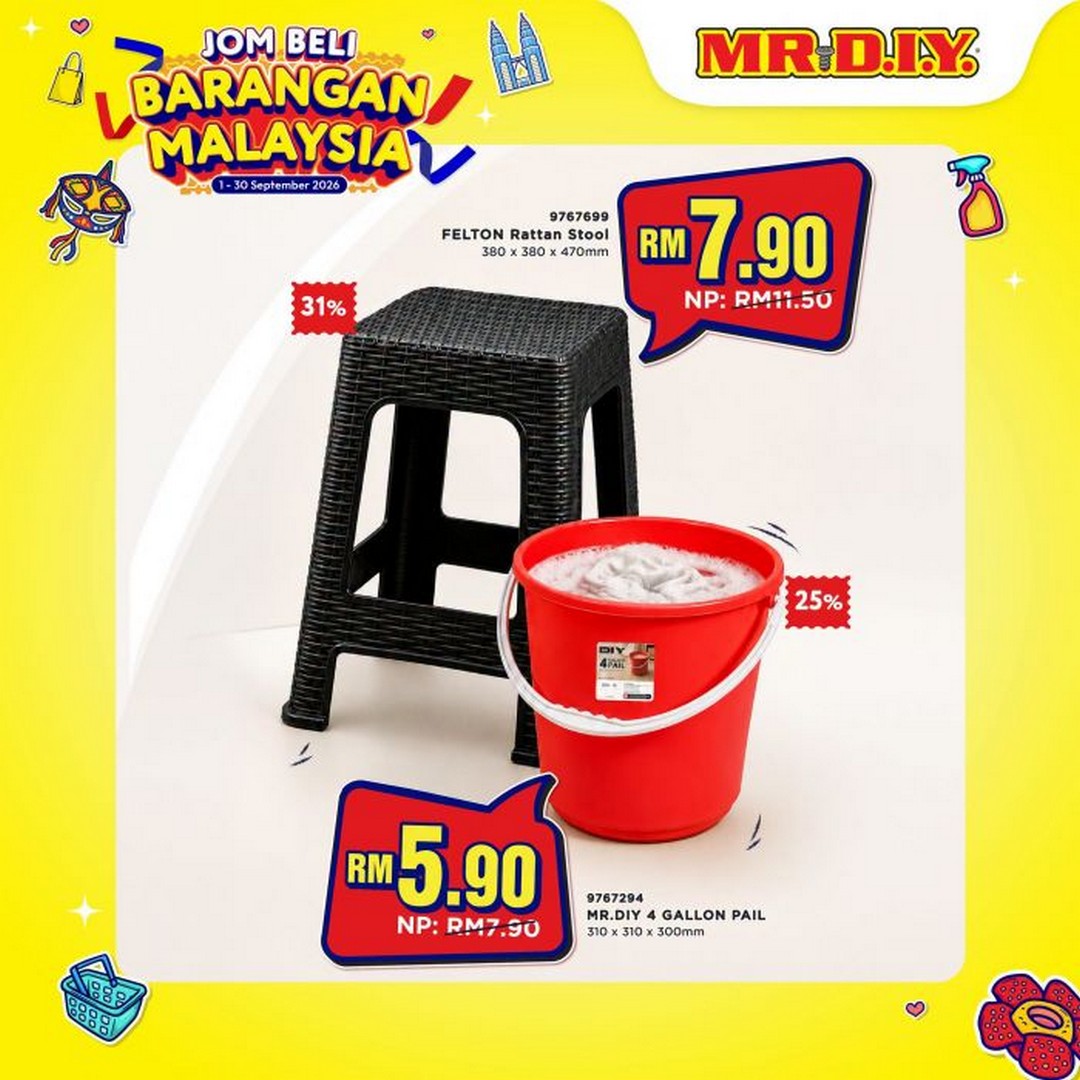 MR.DIY-Jom-Beli-Barangan-Malaysia-Promotion-1 1-30 September 2026: MR.DIY Jom Beli Barangan Malaysia Promotion, Buy 1 Free 1 & Up to 50% OFF on Everyday Essentials