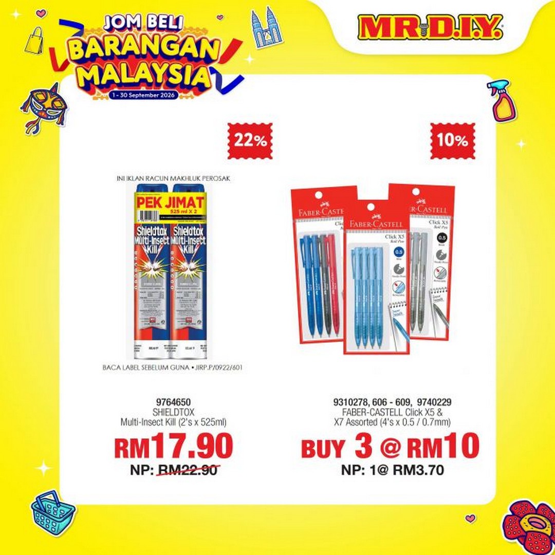 MR.DIY-Jom-Beli-Barangan-Malaysia-Promotion-11 1-30 September 2026: MR.DIY Jom Beli Barangan Malaysia Promotion, Buy 1 Free 1 & Up to 50% OFF on Everyday Essentials
