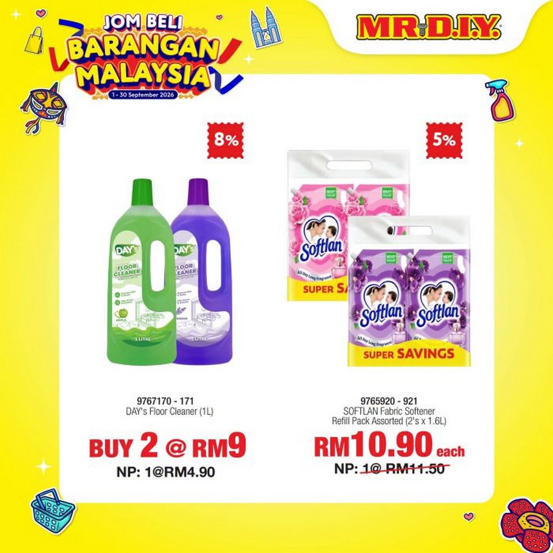 MR.DIY-Jom-Beli-Barangan-Malaysia-Promotion-13 1-30 September 2026: MR.DIY Jom Beli Barangan Malaysia Promotion, Buy 1 Free 1 & Up to 50% OFF on Everyday Essentials