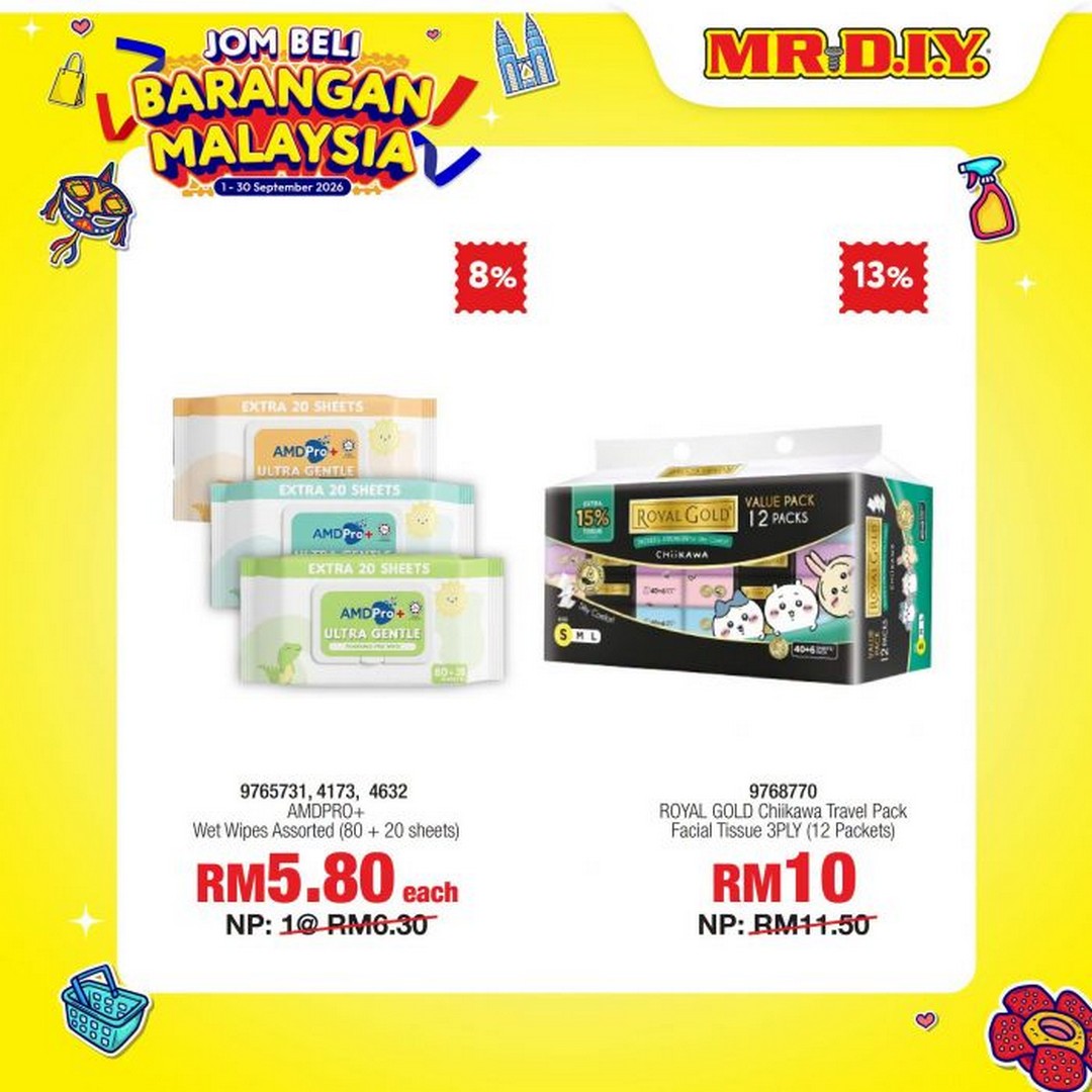 MR.DIY-Jom-Beli-Barangan-Malaysia-Promotion-19 1-30 September 2026: MR.DIY Jom Beli Barangan Malaysia Promotion, Buy 1 Free 1 & Up to 50% OFF on Everyday Essentials