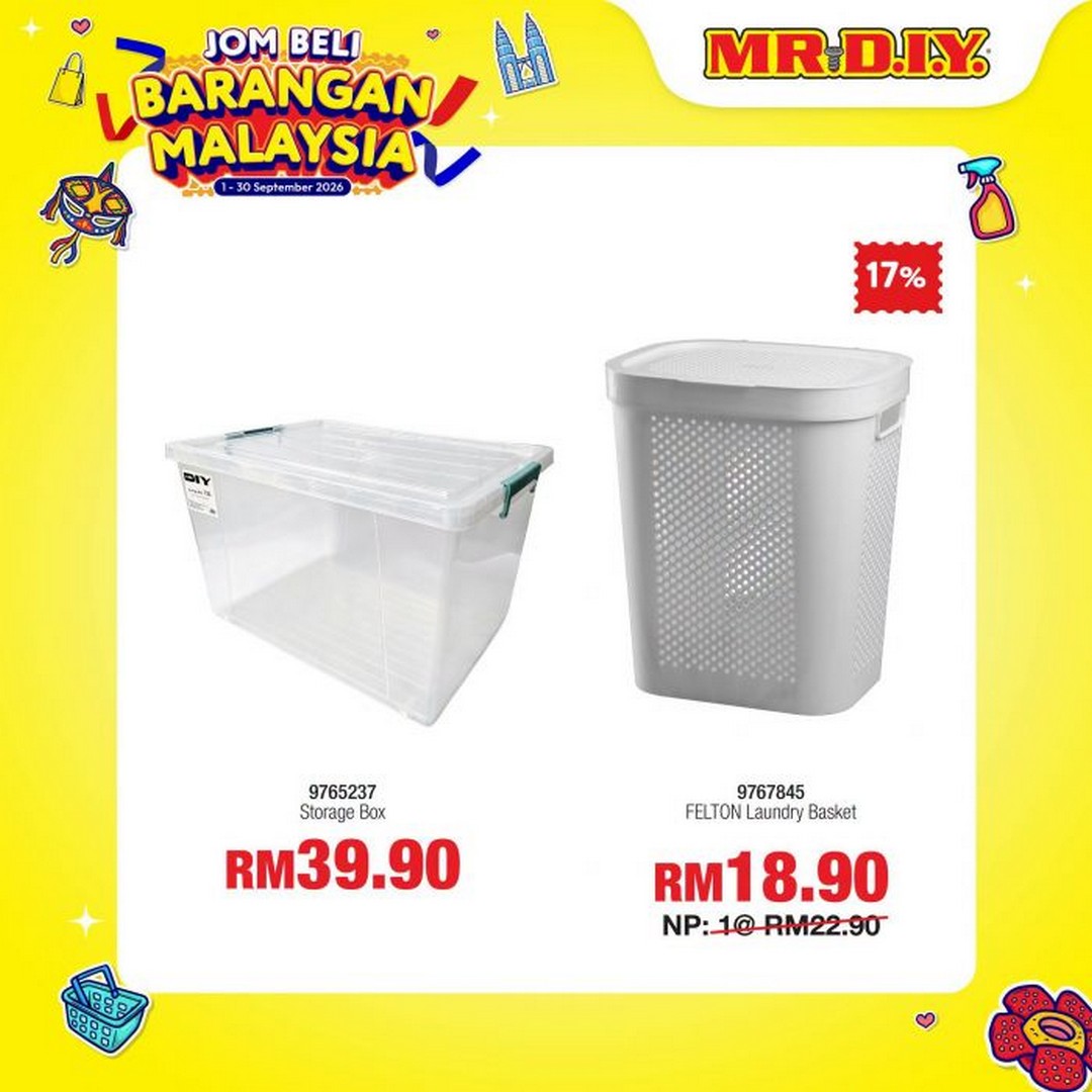 MR.DIY-Jom-Beli-Barangan-Malaysia-Promotion-2 1-30 September 2026: MR.DIY Jom Beli Barangan Malaysia Promotion, Buy 1 Free 1 & Up to 50% OFF on Everyday Essentials