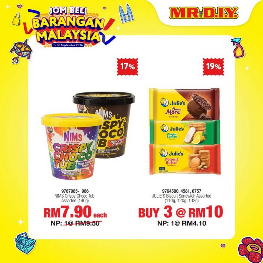 MR.DIY-Jom-Beli-Barangan-Malaysia-Promotion-20 1-30 September 2026: MR.DIY Jom Beli Barangan Malaysia Promotion, Buy 1 Free 1 & Up to 50% OFF on Everyday Essentials