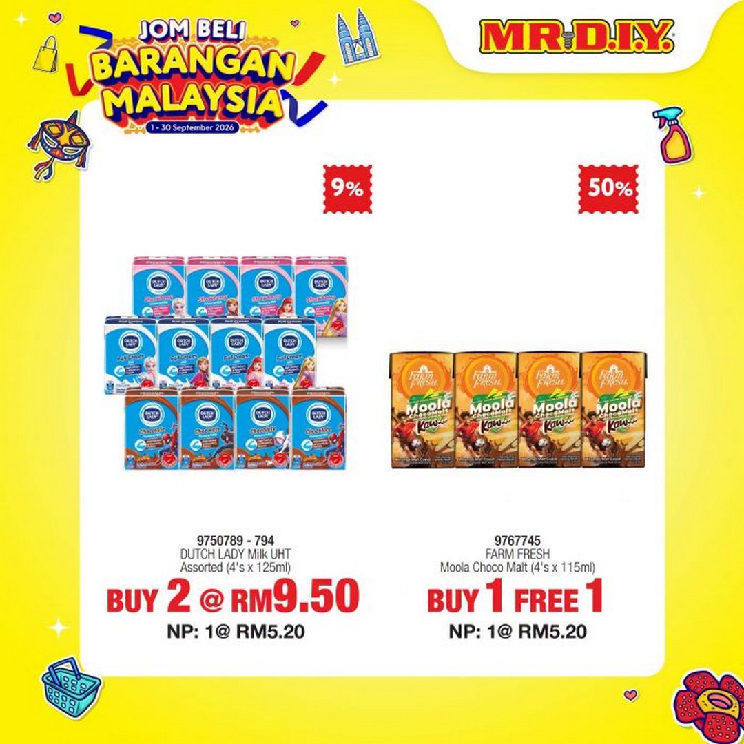 MR.DIY-Jom-Beli-Barangan-Malaysia-Promotion-5 1-30 September 2026: MR.DIY Jom Beli Barangan Malaysia Promotion, Buy 1 Free 1 & Up to 50% OFF on Everyday Essentials