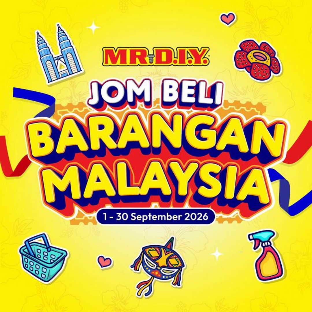 MR.DIY-Jom-Beli-Barangan-Malaysia-Promotion 1-30 September 2026: MR.DIY Jom Beli Barangan Malaysia Promotion, Buy 1 Free 1 & Up to 50% OFF on Everyday Essentials