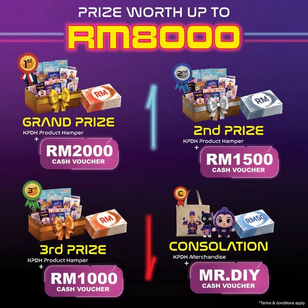 MR.DIY-x-Netflix-K-Pop-Demon-Hunters-2 7-27 September 2026: MR.DIY x Netflix K-Pop Demon Hunters: K-Pop Character Look Giveaway with Prizes Worth Up to RM8,000