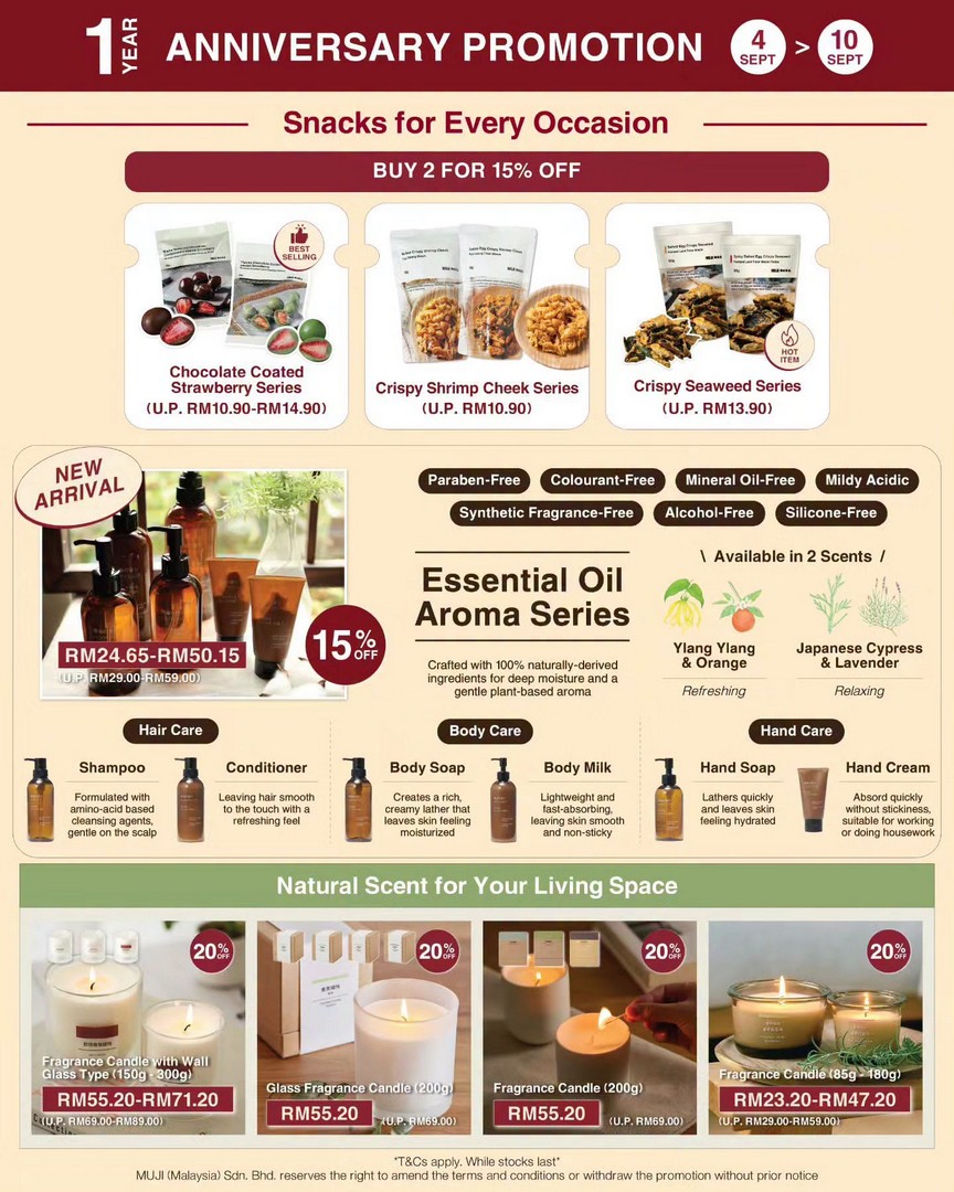 MUJI-Malaysia-Anniversary-Promotion-with-Exclusive-Gifts-at-MUJI-7 4-10 September 2026: MUJI Malaysia: Anniversary Promotion with Exclusive Gifts at MUJI KL East Mall