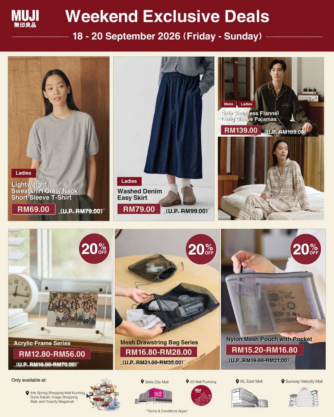 MUJI-Weekend-Exclusive-Sale-with-Up-to-30-OFF-1 18-20 September 2026: MUJI: Weekend Exclusive Sale with Up to 30% OFF on Selected Fashion, Footwear & Home Essentials