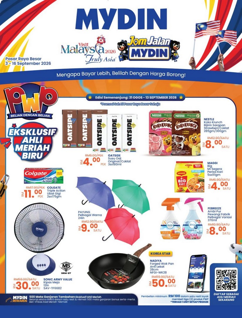 MYDIN-Jom-Jalan-MYDIN-Promotion-PWP-Deals 3-16 September 2026: MYDIN Jom Jalan MYDIN Promotion, PWP Deals From RM4 Plus Fresh Grocery Bargains
